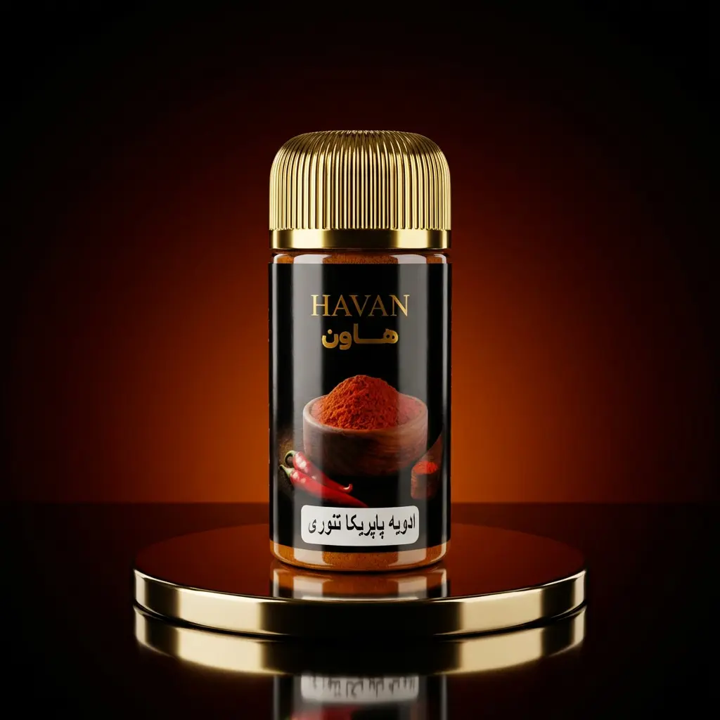 ادویه نمک پاشی پاپریکا 60 گرمی هاون