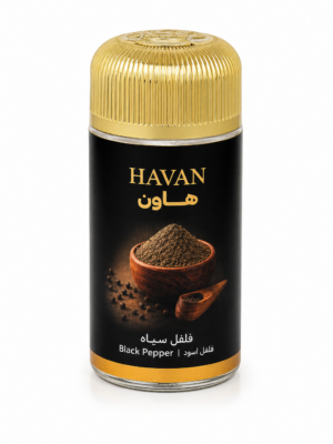 ادویه فلفل سیاه نمک پاشی