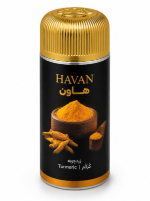 ادویه زردچوبه نمک پاشی
